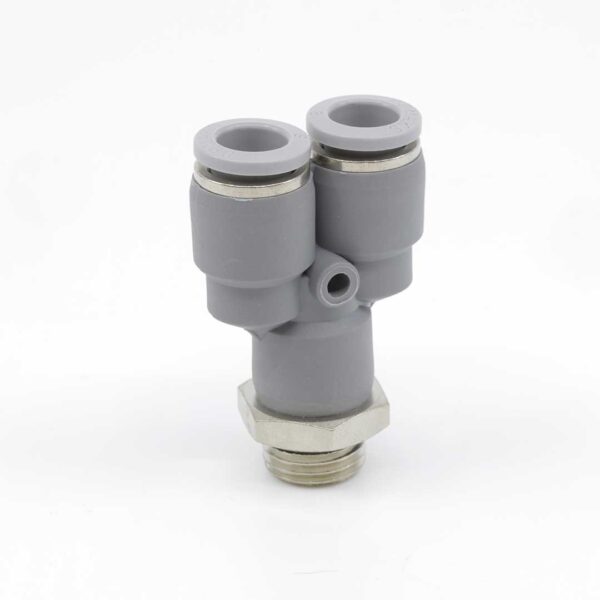 PRYO-1/2-12 Тройник цанговый Y-образный с резьбой