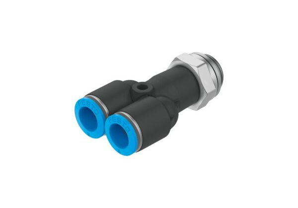 QSY-G1/2-12 Y-образное соединение с цанговым зажимом и резьбой