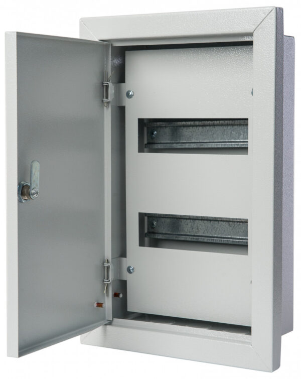 Корпус мет. встр. 430х330х120, 18 мод., IP31, ЩРВ-18 DEKraft