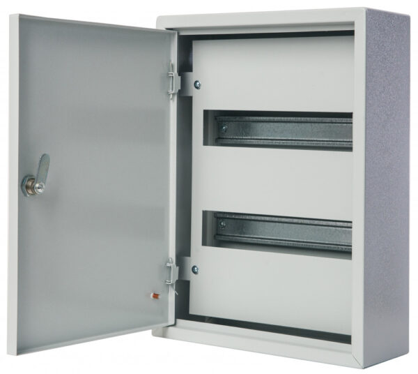 Корпус мет. нав. 400х300х120, 24 мод., IP31, ЩРН-24 DEKraft