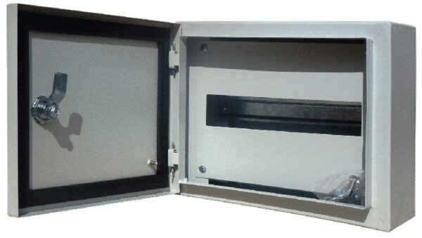 Корпус мет. нав. 250х300х120, 12 мод., IP54, ЩРН-12 DEKraft