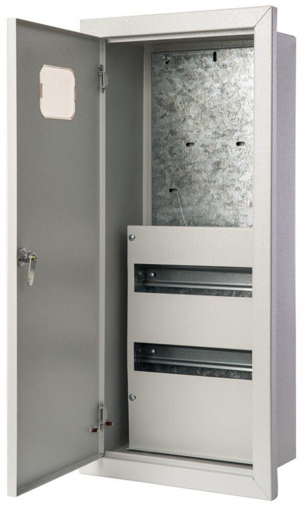 Корпус мет. учет. встр. 710х330х160, 3-фазн., 24 мод., IP31, ЩРУВ-3/24 DEKraft