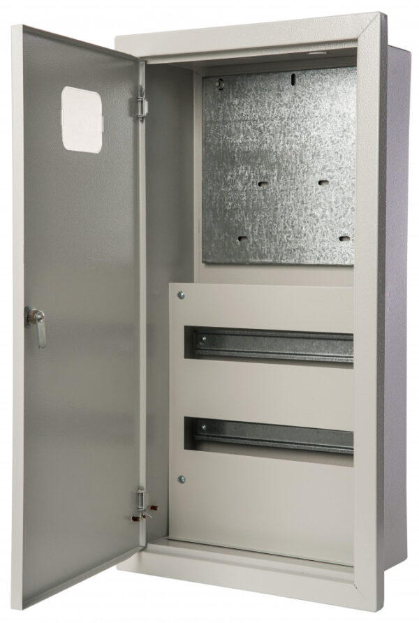 Корпус мет. учет. встр. 710х380х160, 3-фазн., 30 мод., IP31, ЩРУВ-3/30 DEKraft