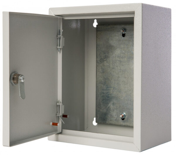 Корпус мет. нав. с монт. панелью, 270х210х140, IP31, ЩМП-00 DEKraft