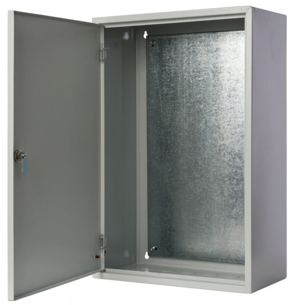 Корпус мет. нав. с монт. панелью, 600х400х210, IP31, ЩМП-09 DEKraft