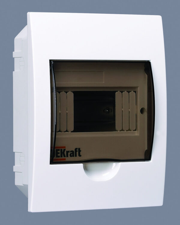 Корпус пласт. встраиваемый 6 модулей, IP41, ЩРВ-П-6 DEKraft