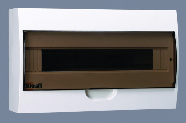 Корпус пласт. навесной 18 модулей, IP41, ЩРН-П-18 DEKraft